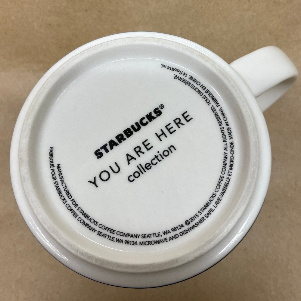 Starbucks You Are Here Series Detroit Mug-2015